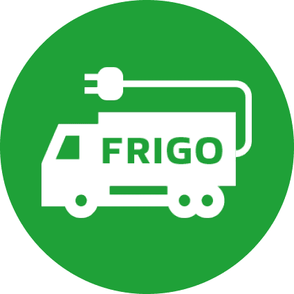 Electric charging stations for FRIGO's